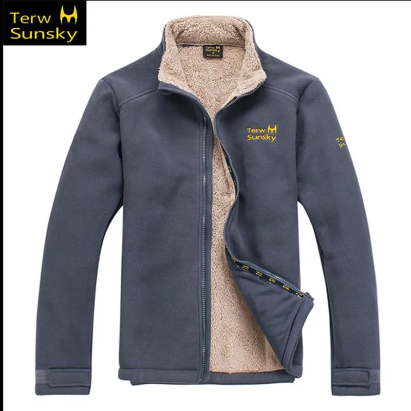 

Free Shipping- NEW Hot Sale Terwsunsky Men Outdoor Cold/Wind Resistance Warm Thickening Fleece Jackets TR008