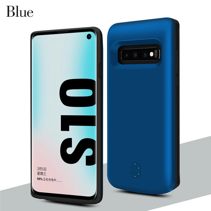 Быстрое зарядное устройство чехол для samsung Galaxy S10/S10 Plus/S10e внешний аккумулятор 5000 мАч/6000 мАч чехол для аккумулятора