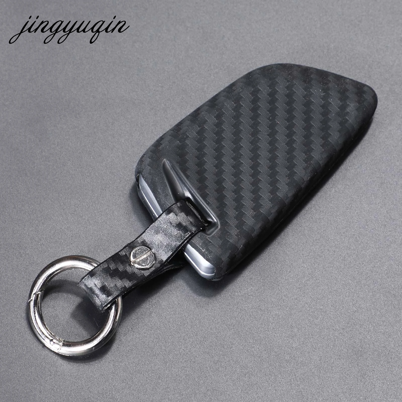 Чехол для ключей jingyuqin силиконовый Fibler BMW X1 X3 X4 X5 X6 F15 F16 F48 G30 G38 525 540 740 1 2 5 7 Series 218i