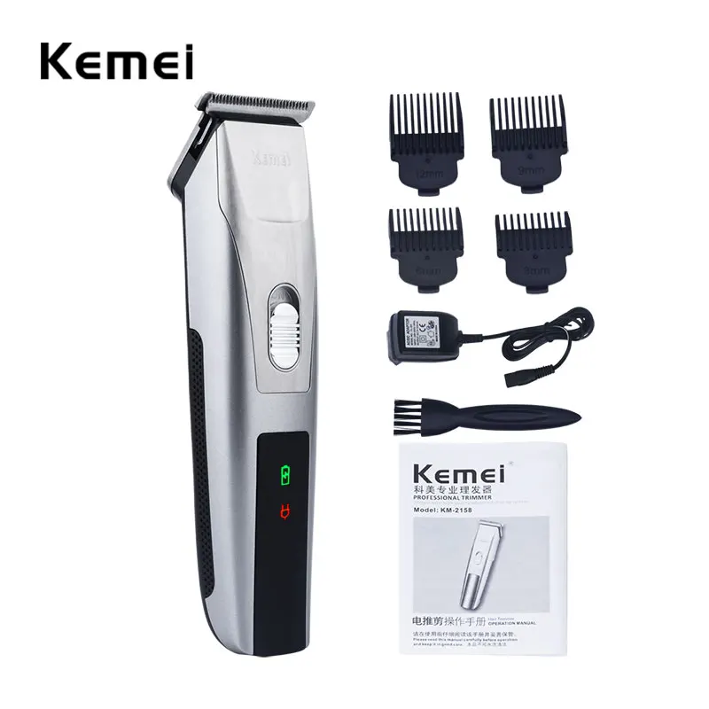 Kemei Professionelle Wiederaufladbare Haar Trimmer Manner Kinder