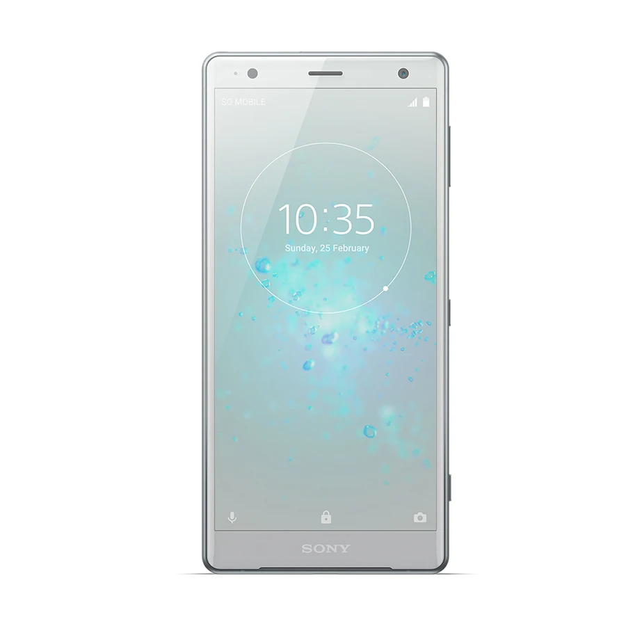 Разблокированный мобильный телефон sony Xperia XZ2 с одной sim-картой H8216 5," Android, ОЗУ 4 Гб ПЗУ 64 ГБ, восьмиядерный смартфон с отпечатком пальца