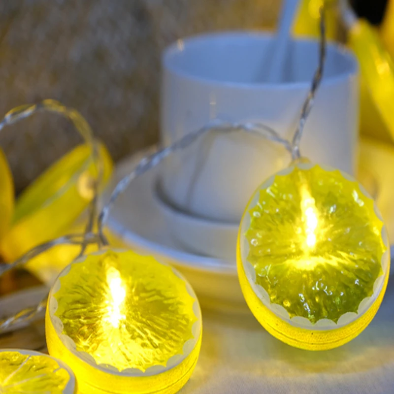 Lemon decoration 5m 20 led string Fairy lights holiday garland Led christmas lights indoor home outdoor wedding decor lamp EU/US Lemon decoration 5m 20 led string Fairy lights holiday garland Led christmas lights indoor home outdoor wedding decor lamp EU/US