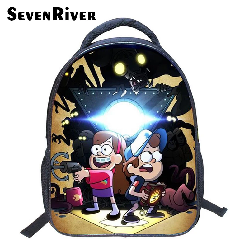 

Cartoon Primary School Bags,Child Shoulder Bag Gravity Falls Kids Child Backpack School Back Pack for Boy Girl