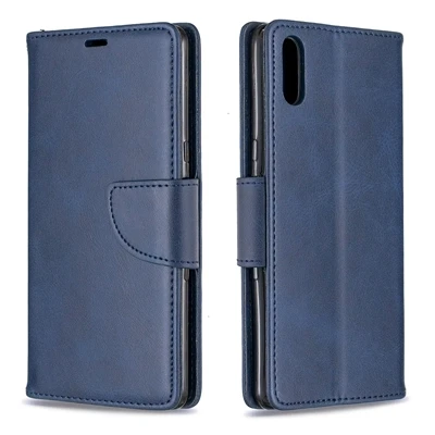 Blue Для sony xperia L3 чехол из искусственной кожи чехол для Soni E xperia L3 Fundas для Coque sony xperia L3 L 3 sony L3 L3312 L4312 L4332 Etui - Цвет: Blue