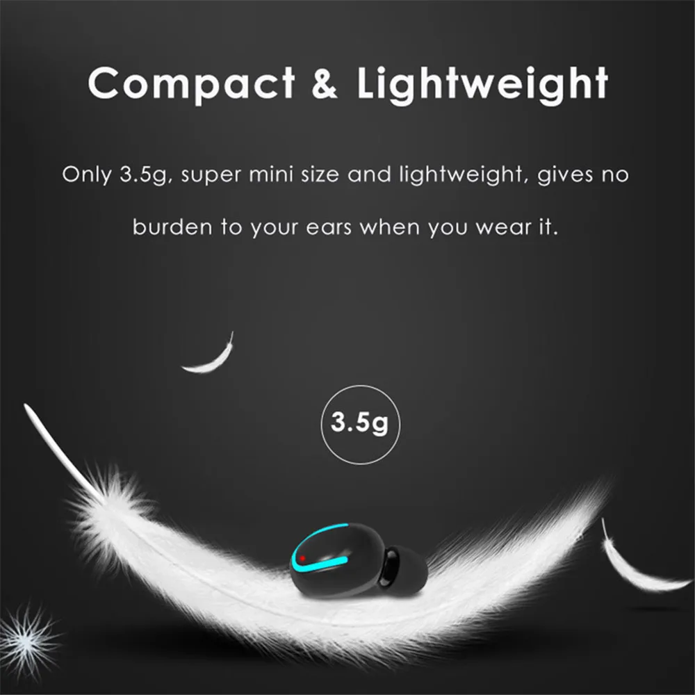 mini Invisible earphone calls wireless headphone bluetooth 4 1 earbud noise canceling headset gamer with Mic handsfree PK Q1 Q26