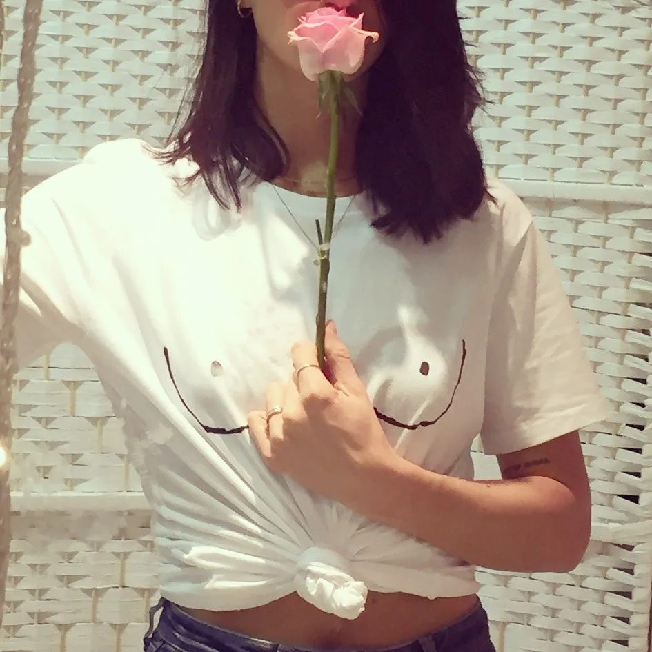 2017-Harajuku-Cute-Bust-Print-Women-s-White-Short-Sleeve-T-shirt-Quality-Cotton-Girl-Casual (3)