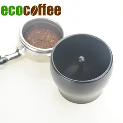 Эко кофе Темпер умный дозирующие кольца бариста Кофеварка кофемолка аксессуары черный или скользкий 58 мм