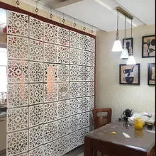 4 шт./лот, 29 см X 29 см, разделитель для комнаты, Биомбо, перегородка, стена, складной экран, занавеска, подвесной экран, перегородка