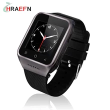 Hraefn Android 4.4 Dual Core Smart Watch phone S8 Wristwatch Mobile Phones Smartwatch relogio Supports GSM 3G WCDMA Wifi Camera