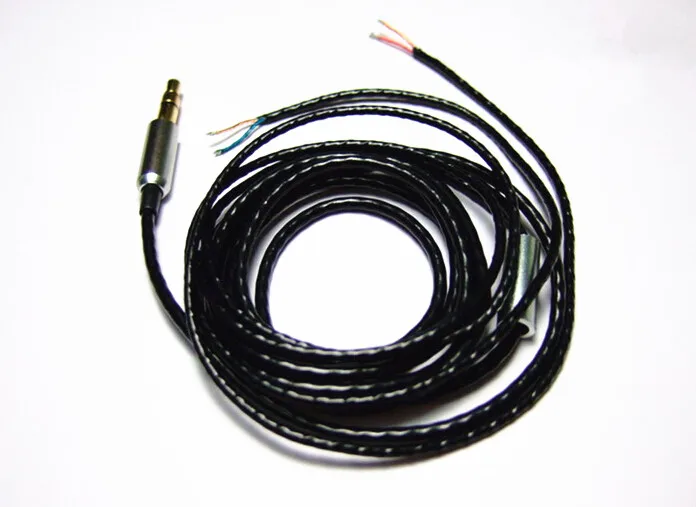 10pcs DIY headphone upgrade cable 32 core LC OFC oxygen free copper repair cable 1 2meter cable free shipping