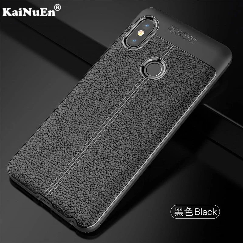 

KaiNuEn luxury phone back etui,coque,cover,case for xiaomi redmi note 5 pro for xiomi note5 silicone silicon Soft tpu 5.99 inch