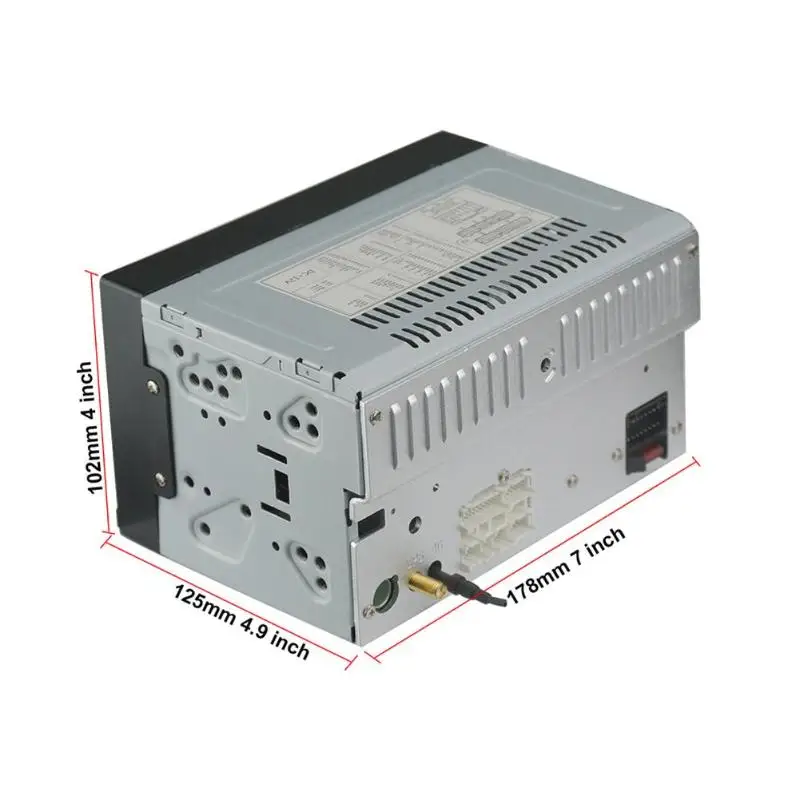 Top 2 Din android car radio 7 Inch Touch  Android 8.1 Car Stereo MP5 Player GPS navigation Support GPS Navi FM Radio WiFi Carplay 18