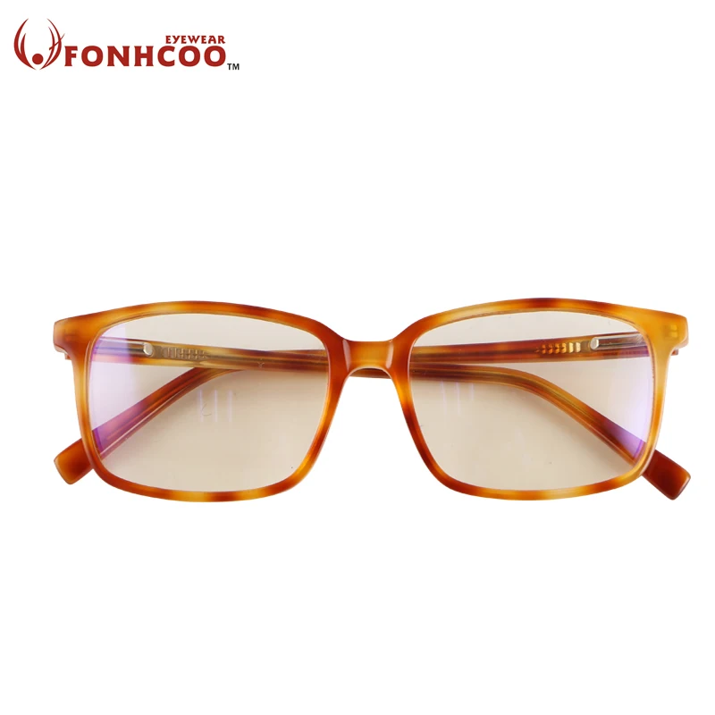

2018 FONHCOO Brand designer computer Glasses Yellow Lens High quality goggle Anti Blue ray Radiation protection Gaming glasses