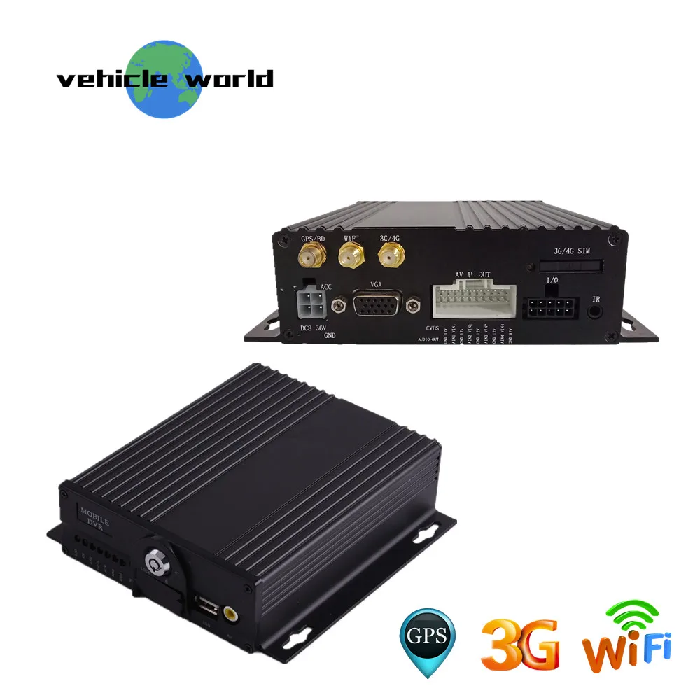 1080P AHD 2.0MP 4 канала двойная sd-карта GPS 3G WIFI школьный автобус прицеп грузовик такси