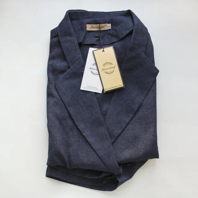 2018 Korean Version Cotton Hemp Women Shorts  Sleeveless Vest Two Sets Thin Wear Double Breast Lady Suit Femme