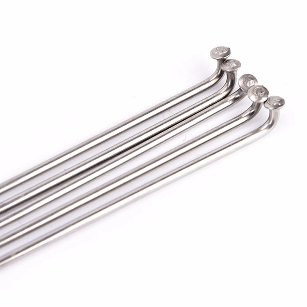 Bicycle Spokes Bicycle Parts Bike Accessories 10Pcs Mountain Road Bike Steel 14G 253~290mm
