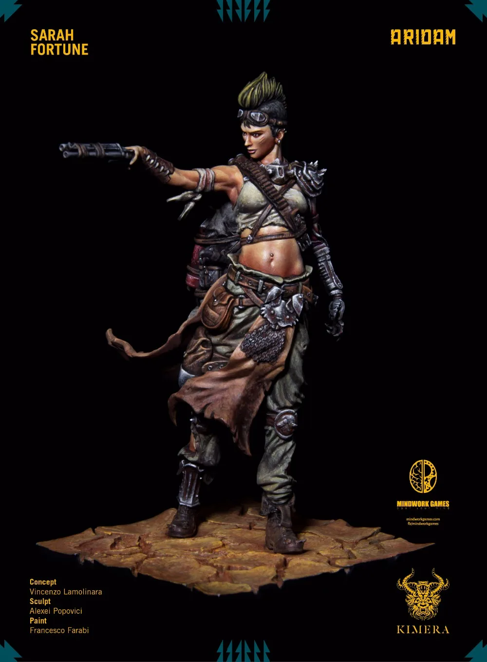 [Loong Way Miniatures] модели Kimera Sarah 75 мм миниатюрные из полимерной смолы