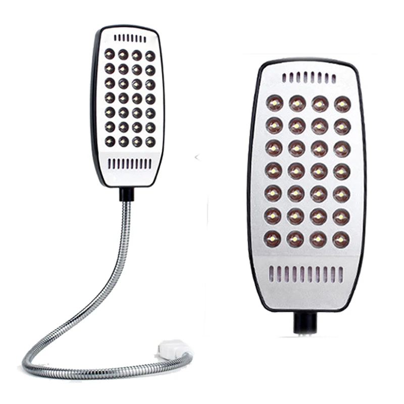 Hhtl-Регулируемый USB 28LED стол настольные лампы Чтение свет гибкий коммутатор