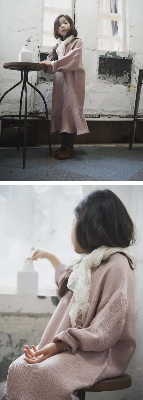  ruffles korean kids clothes girls dress spring autumn maxi long big children dresses girls new 2017 clothing 4 5 6 7 8 9 10 11 12 13 14  years little big teenage girls dress long sleeve girls autumn dress (4)