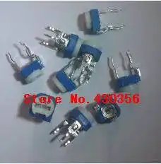 20 штук RM065 переменный резистор RM-065 105 1 м горизонтальные