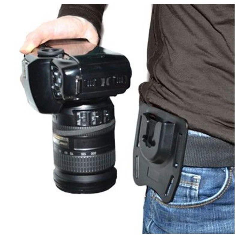 Camera Belt Buckle For Dslr Digital Camera Quick Strap Holster Hanger