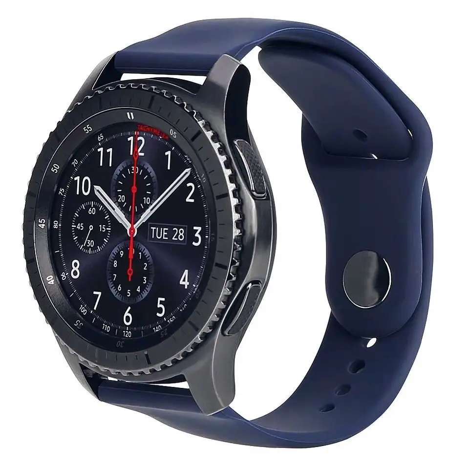 Спортивный Браслет для samsung gear S3 Frontier, Классический ремешок для часов 22 мм, ремешок для часов samsung Galaxy Watch 46 мм, ремешки