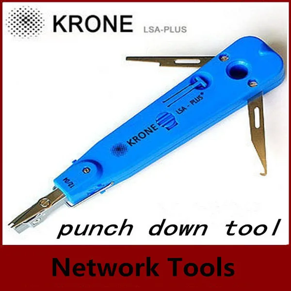 Classic bule KRONE LSA Plus Punch Down Tool with Sensor Network Punch