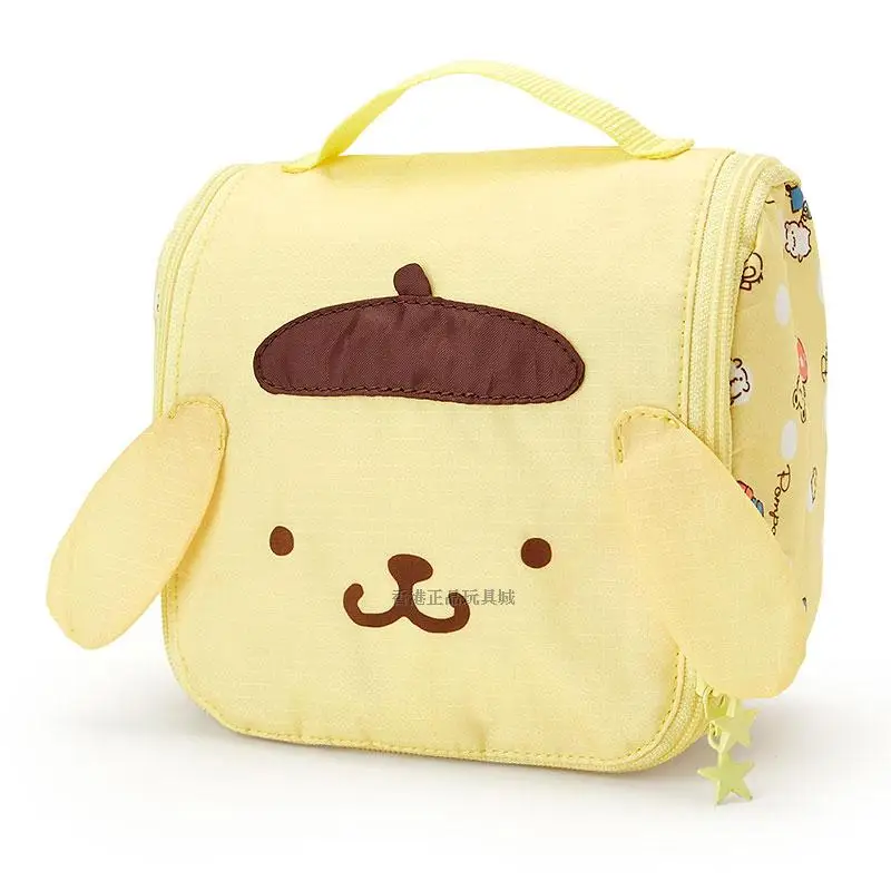 Милая мультяшная Марка pom-Pom Purin My Melody складная дорожная сумка для хранения подвесная косметичка женский органайзер для хранения одежды - Цвет: Dog Cosmetic Bag