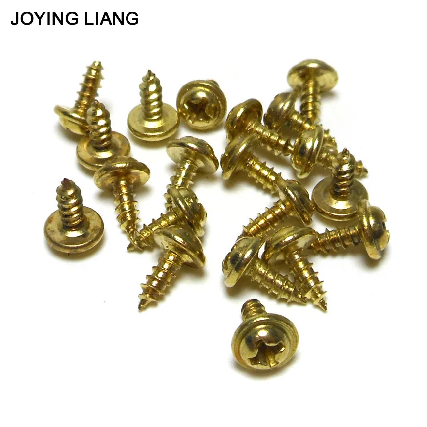 JOYING LIANG 100 шт./лот Самонарезающий винт M3 никелевое покрытие для предотвращения ржавчины с полукруглой головкой Самонарезающий винт M3* 8 M3x10 M3* 12 мм