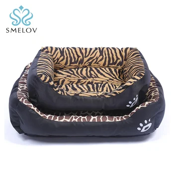 

cheaper Soft Plush small Large Dog Puppy pet sleep Bed Cushion cat warm comfortable mat nest Kennel For Small Medium Large Dogs