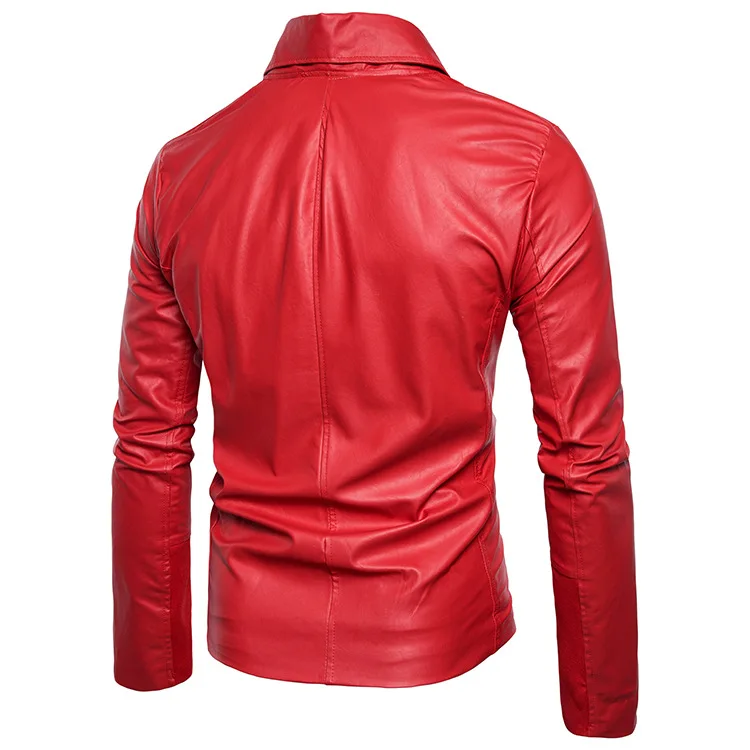Newest Simple Fashion Motorcycle Leather Jacket Men Multi-Zippers Biker Jackets Male Bomber Leather Jackets Coats Newest Simple Fashion Motorcycle Leather Jacket Men Multi-Zippers Biker Jackets Male Bomber Leather Jackets Coats
