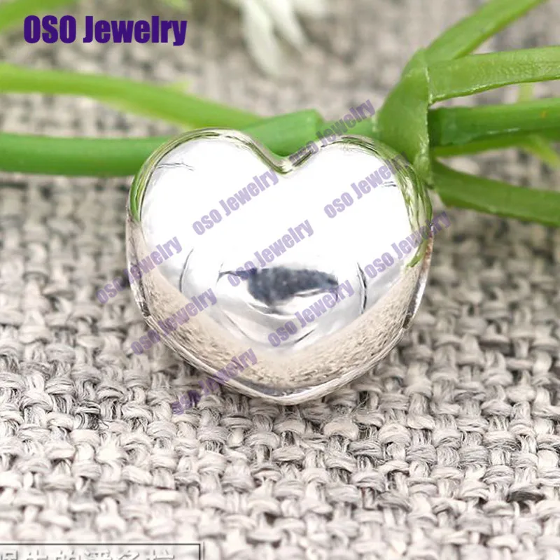 

2019 Valentine's Day 925 Sterling Silver Heart Clip Charms Silver 925 Beads Fit Original Bracelets Bangles Jewelry Making