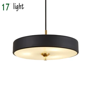 

Modern LED ALUMINUM&GLASS cover pendant light black/white/blue color for bedroom dinning room E14 socket