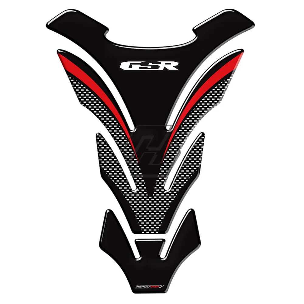 

3D Carbon-look Motorcycle Tank Pad Protector Decal Stickers Case for Suzuki GSR250 GSR250S GSR250F GSR400 GSR600 GSR750 GSR Tank