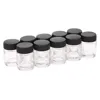 10PCS 3/4oz 22cc Glass Airbrush Bottles Air Brush Painting Jars Makeup Model Tattoo Spray Gun Tool Accessories Paint Container ► Photo 1/6