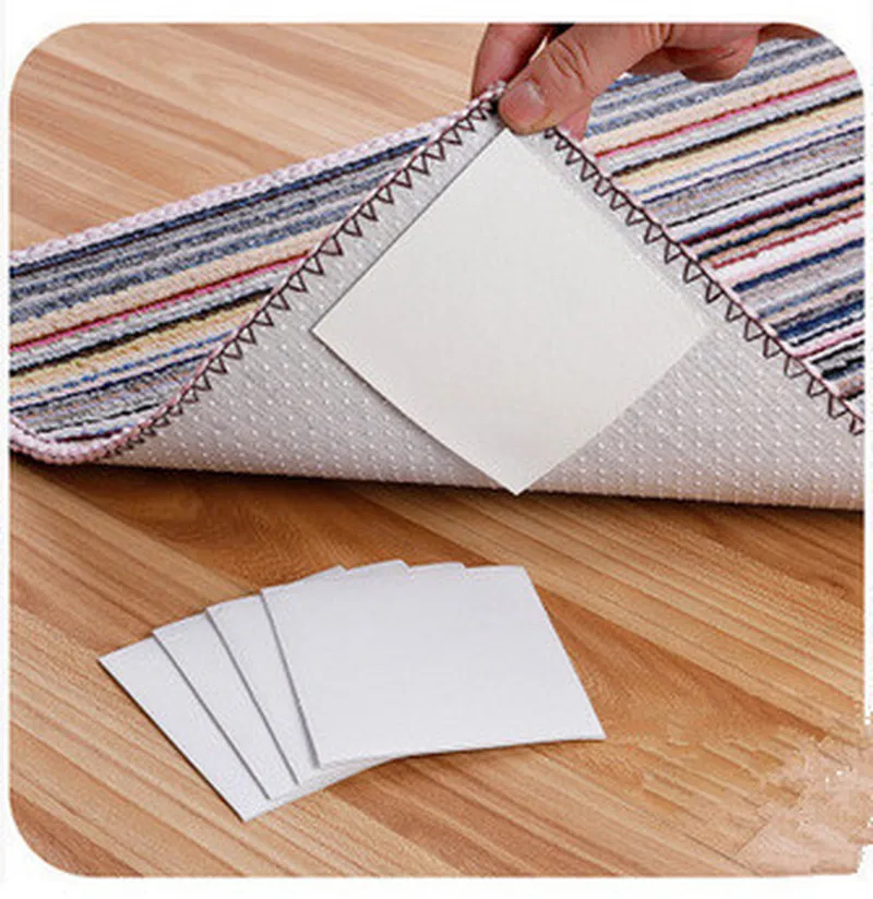 Buy New 4PCS Carpet Pad Double sided Adhesive Sticker