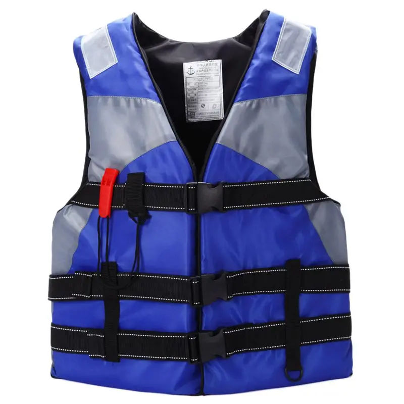 AUTO Adult Sailing Swimming Life Jacket Vest Foam Floating Waterproof
