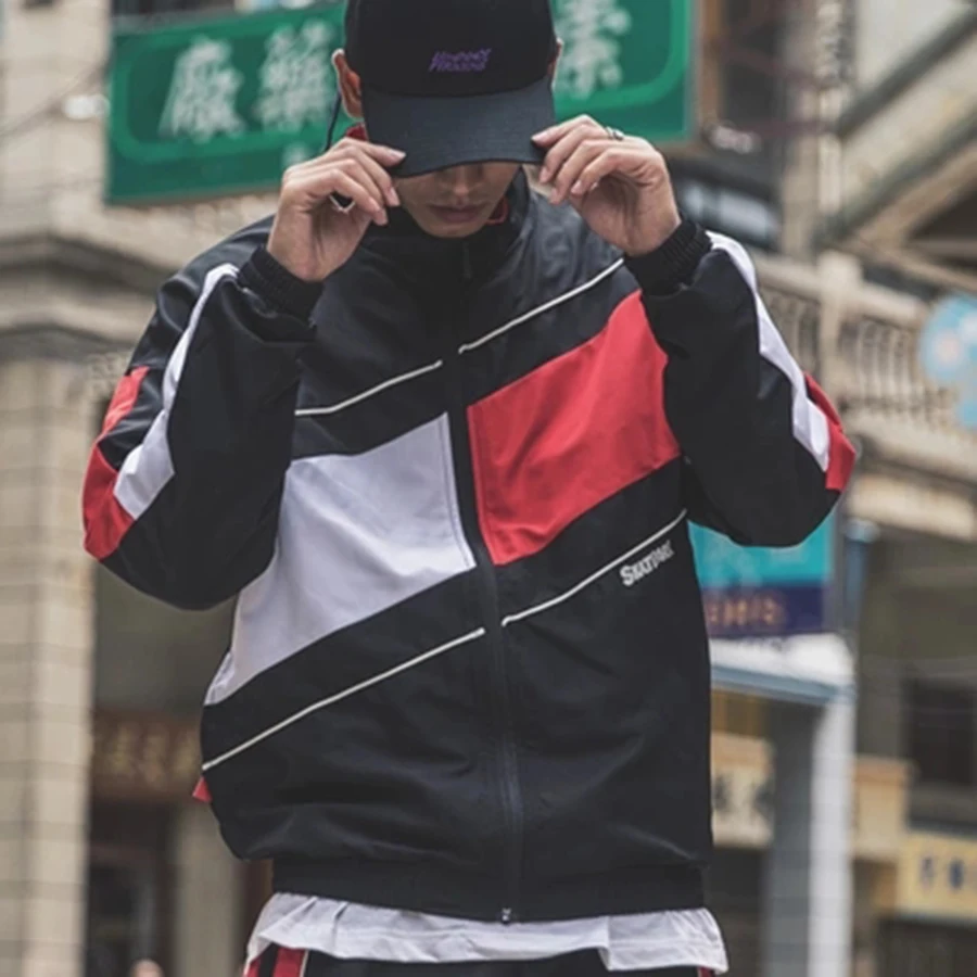 Baseball Jacket Men Bomber Jackets Japanese Streetwear Jacket Autumn Hiphop Casual Mens Coats and Jackets Hip Hop Stand 2019 Baseball Jacket Men Bomber Jackets Japanese Streetwear Jacket Autumn Hiphop Casual Mens Coats and Jackets Hip Hop Stand 2019