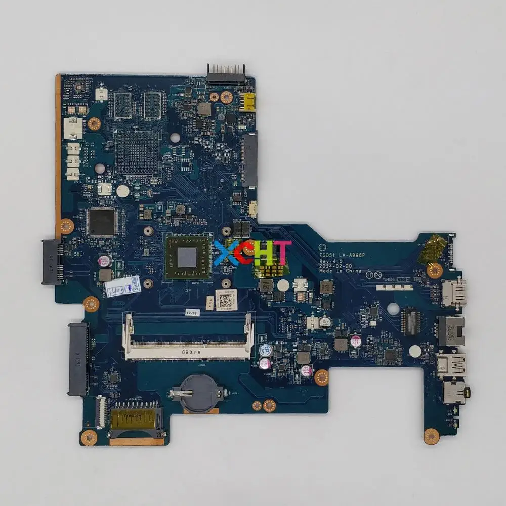 

764260-601 764260-501 764260-001 UMA A8-6410 ZSO51 LA-A996P for HP 15-G Series 15Z-G000 NoteBook PC Laptop Motherboard Mainboard