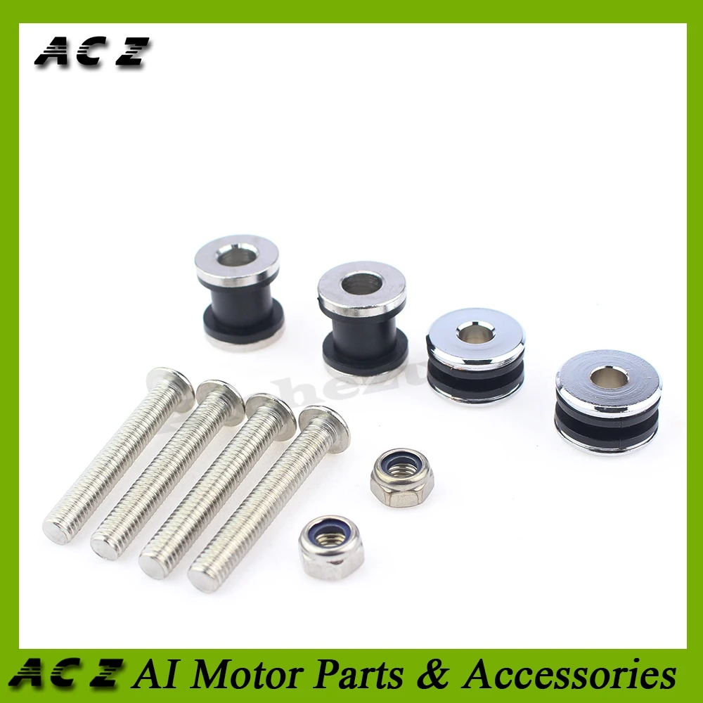 

ACZ Motorcycle Bolts Deatchable Backrest Back Rest Docking Hardware Bolt Nut Kit For Harley Sportster XL 1200 883 2004-2016