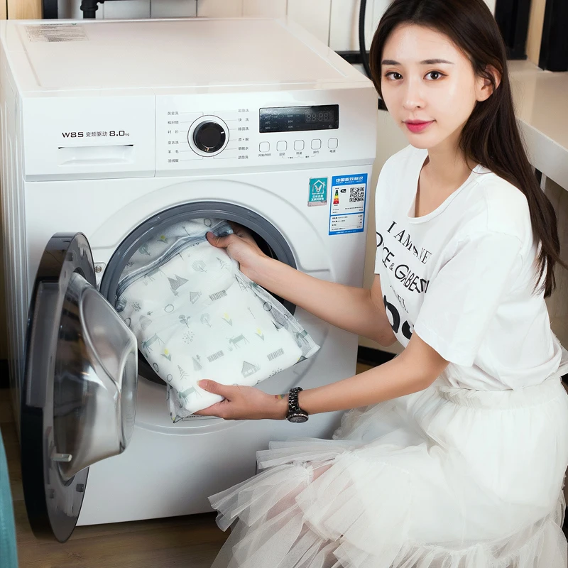 Грязная одежда мешок бытовой большой мыть одежду утолщение мыть мешок бюстгальтер нижнее белье дизайнер мыть мешок Чистая сумка стиральная машина
