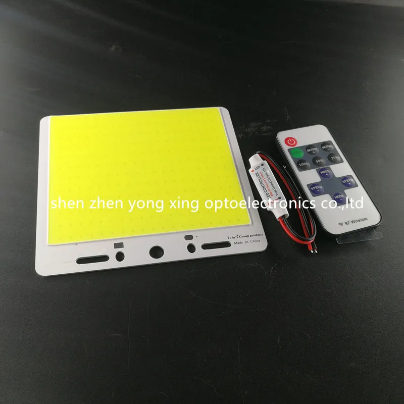 

15W 94X50MM 9450 White 6000k COB LED Panel Strip Lights DC12-24V F DIY car lamps with controller