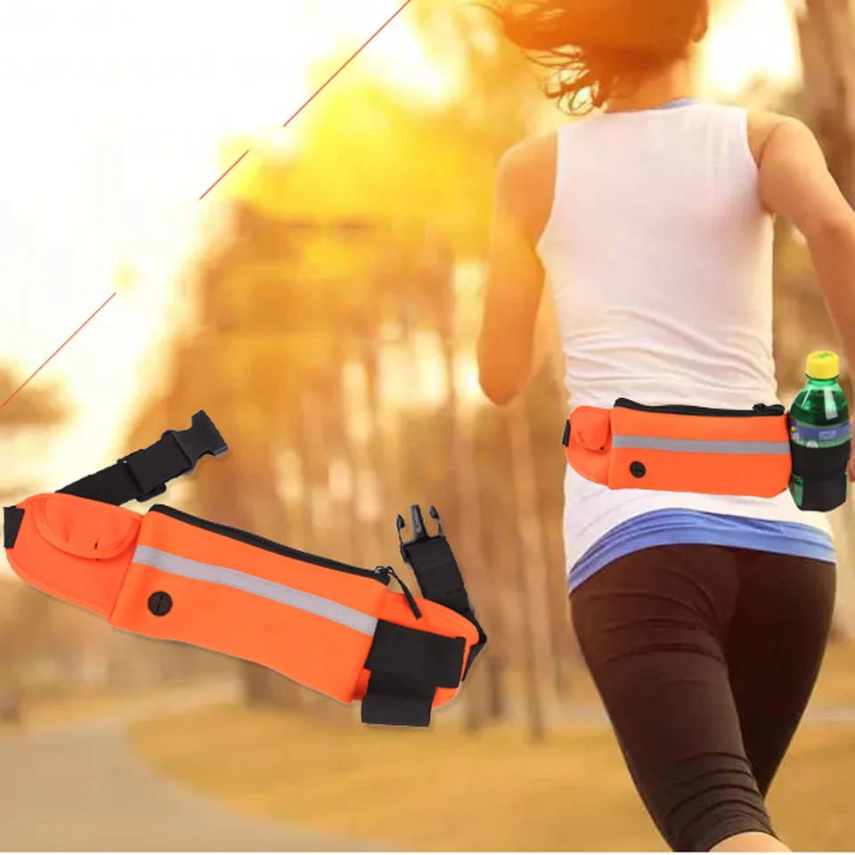 

Sports Running Waterproof Waist Bag For XiaoMi RedMi Note 7 6 Pro 7A 6A Samsung Note 10 Pro 9 S10 A20 A30 Pouch Phone Case Cover