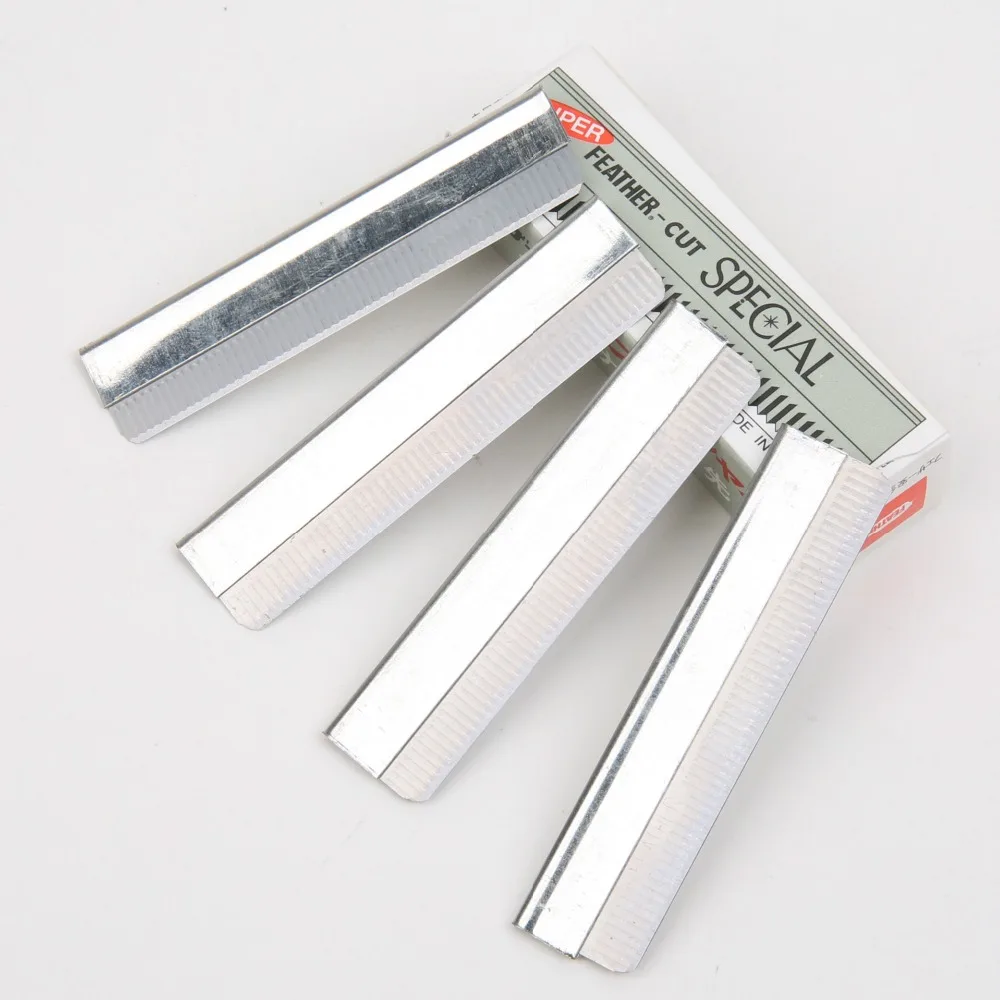 

10pcs Scraping Eyebrow Razor Blade Beautify Finishing Eyebrow Sharp Stainless Steel Blade Eyebrow Trimmer Makeup Tools