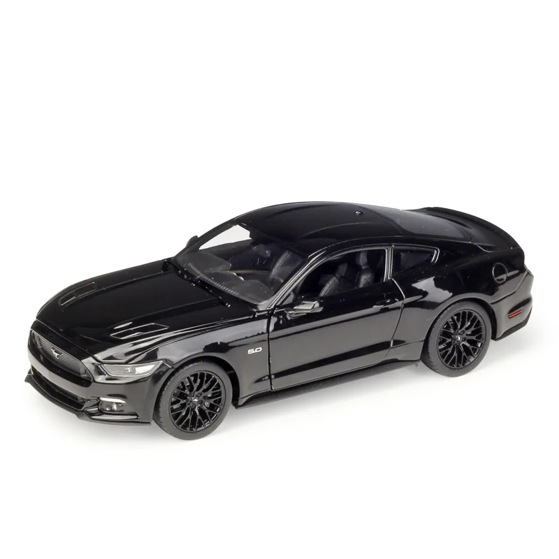 1:24 Welly Ford Mustang GT черный/красный/синий/матовый черный литой модельный автомобиль