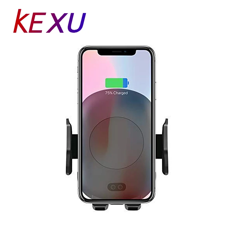 10W Wireless Car Charger C10 Automatic Clamping Fast Charging Phone Holder Mount in Car for iPhone xr Huawei Samsung Smart Phone 10W Wireless Car Charger C10 Automatic Clamping Fast Charging Phone Holder Mount in Car for iPhone xr Huawei Samsung Smart Phone