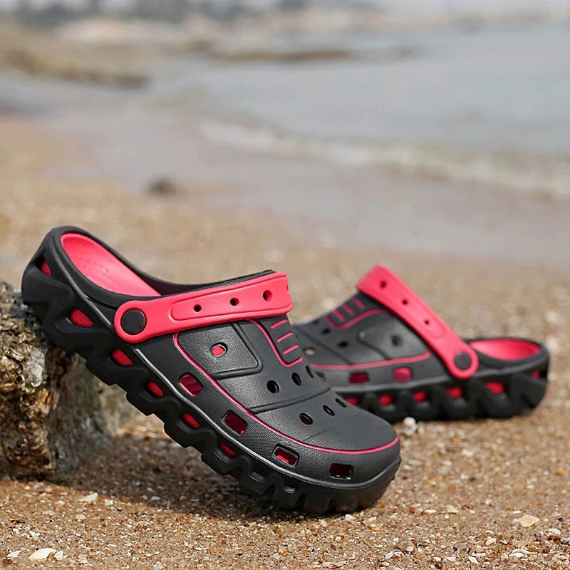 

NEW Garden Flip Flops Water Shoes Men Quick Drying Summer Beach Aqua Slipper Waterproof Jelly Sandals Loafers Sport Slip On 24