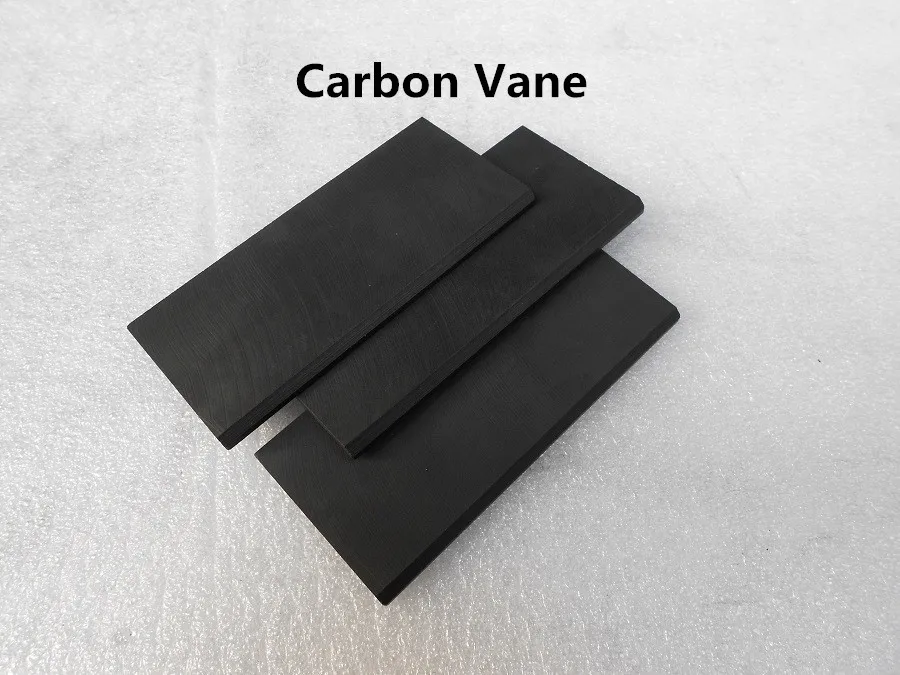 3pcs carbon vane,graphite vane,graphite sheet,graphite rotor for Dry running rotating compressor