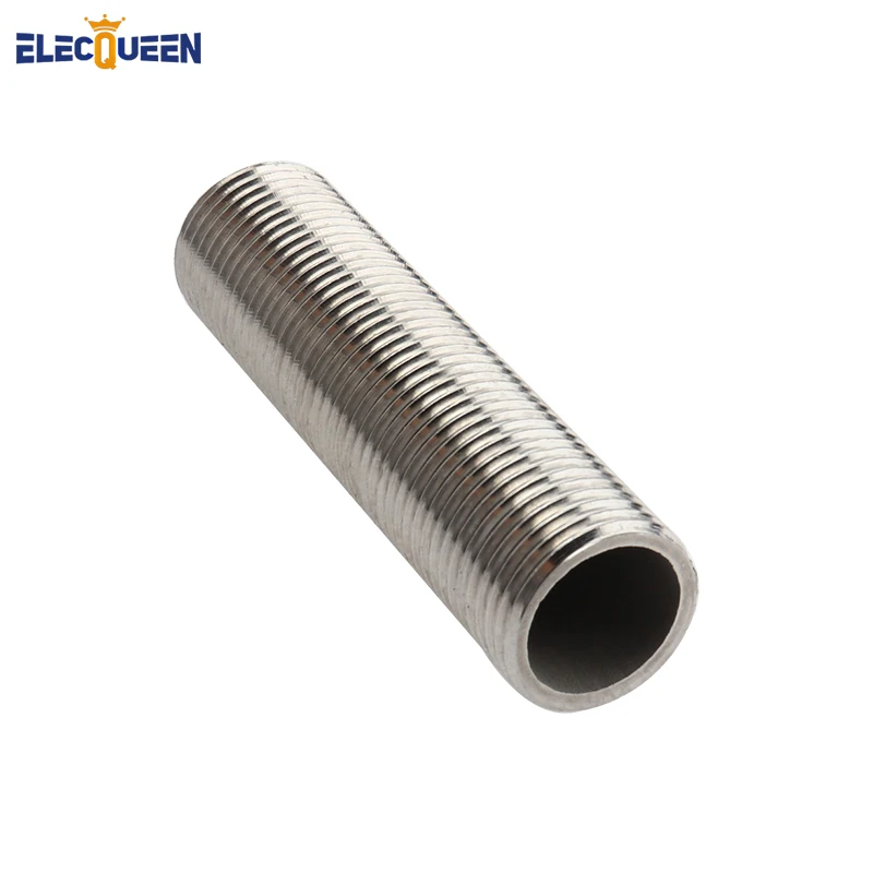 

New 1/2"NPS Full Thread Nipple, 75mm length Stainless Steel 304, Pipe Fitting, Homebrew Hardware