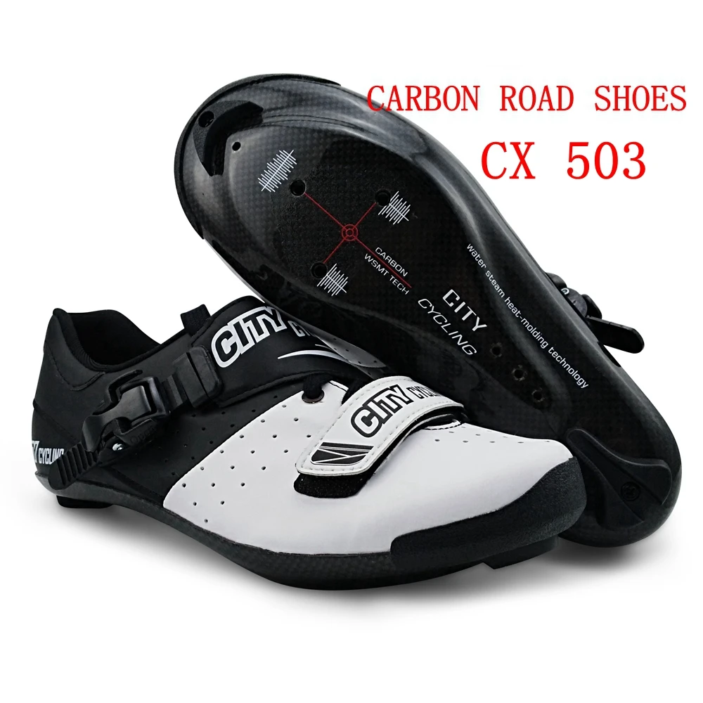 JAVA ciclismo hombres CX237-X zapato de ciclismo de carretera ancha o zapatos de ciclismo CX301 de JAVA o CX 503 de alto rendimiento ciclismo zapatos